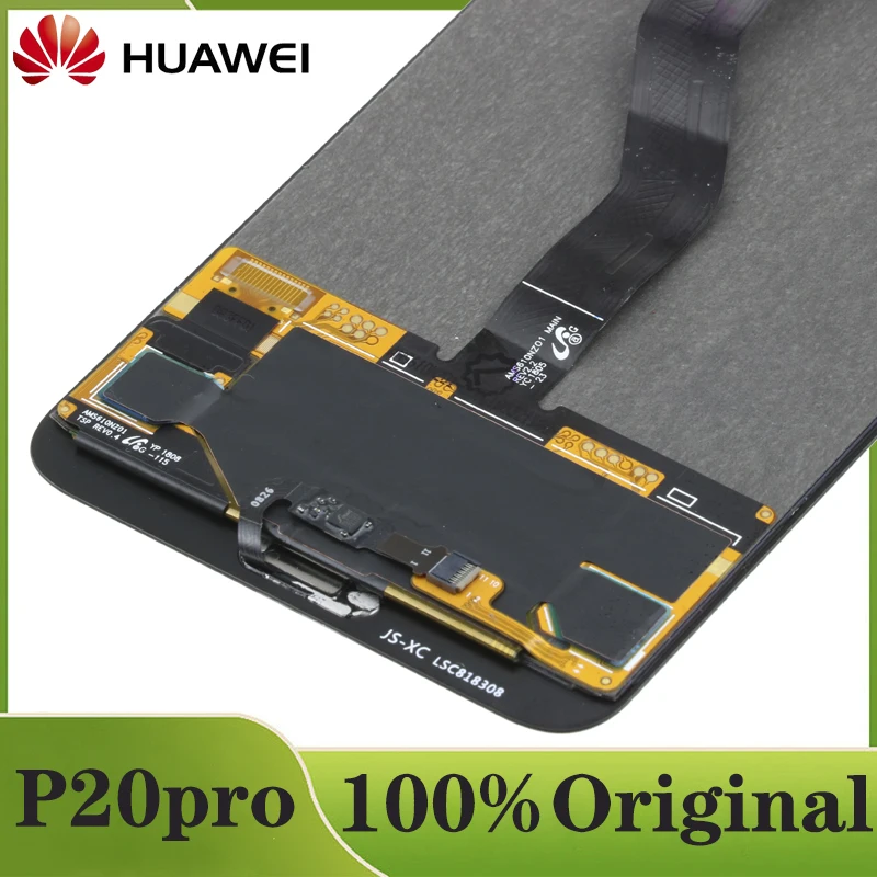 Оригинальный сменный дисплей 6 1 дюйма со сканером отпечатков пальцев для Huawei P20 Pro