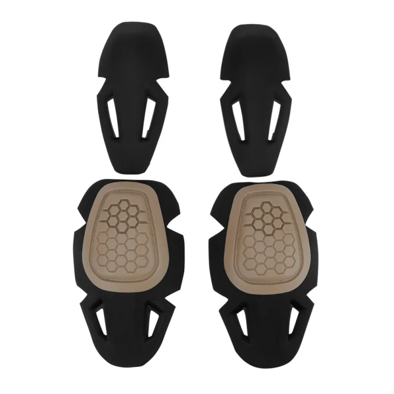 

4pcs/set Airsoft Hunting Protective Gear Knee Pads Sports Safety Guard Elbow Pads Paintball Skate Scooter Kneepads