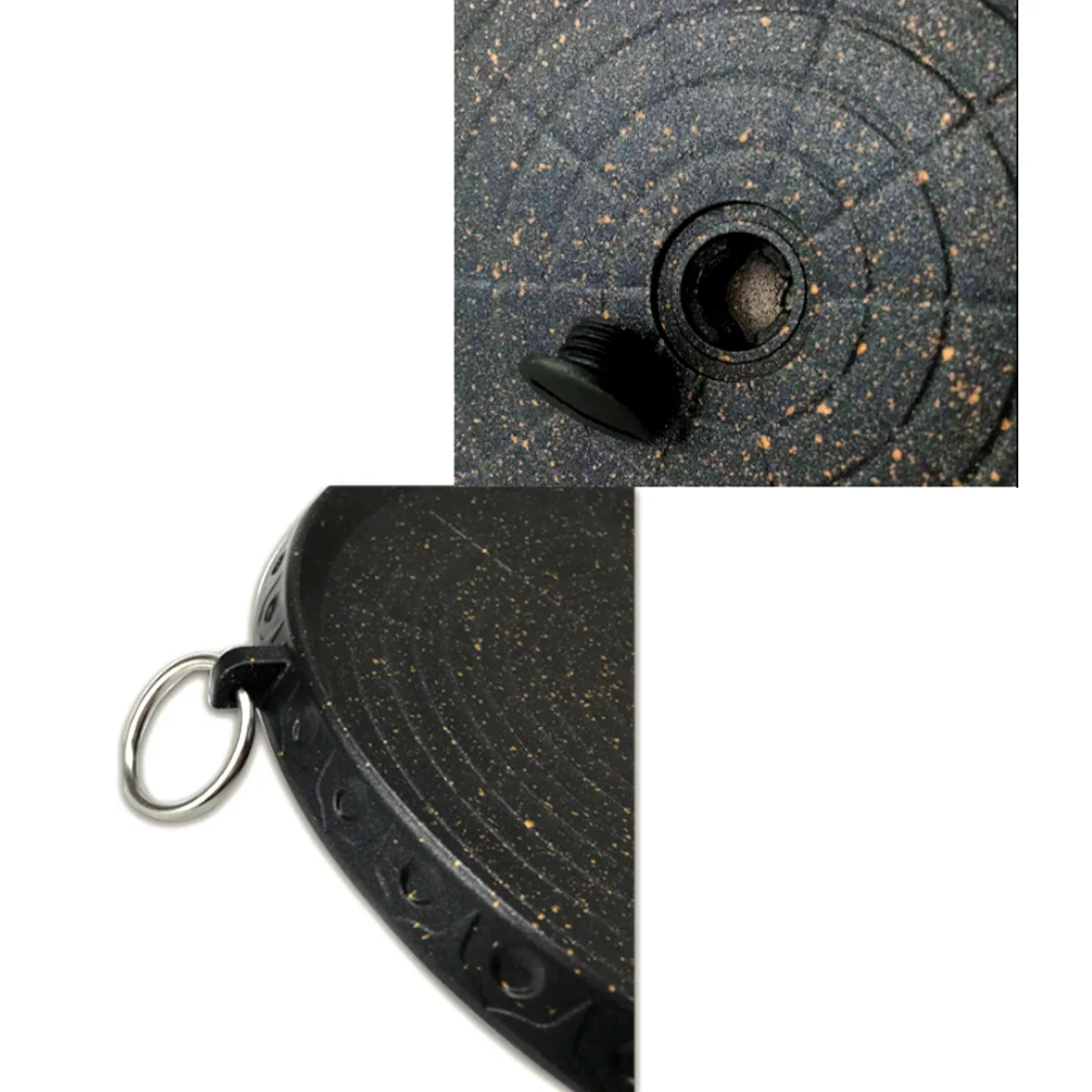 

Barbecue Round Pan Korean BBQ Grill Non-Stick No Burnt Fat Household Outdoor Picnic Smokeless Barbecue Grill Pan BBQ Tool