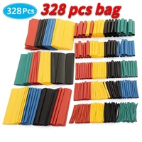 328pcs polyolefin insulation heat shrink tubing tube wrap wire cable sleeves set hot sleeve wrap wire assortment shrinkable tube