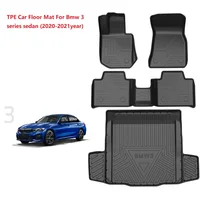 Car Interior Accessories Floor Mat For  Bmw 1 3 6 7 Series X3 X5 Durable TPE ECO Material Carpet Full Set With Trunk Mat
