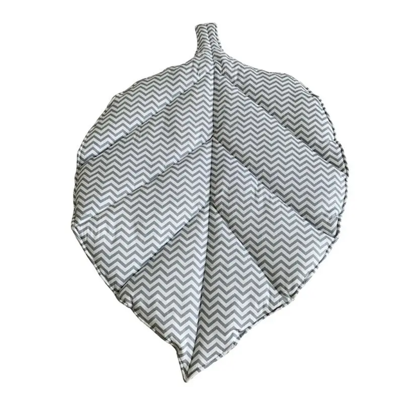 

Baby Kids Play Mat Leaf Shape Carpet Newborn Crawling Blanket Cotton Floor Rug Room Decor