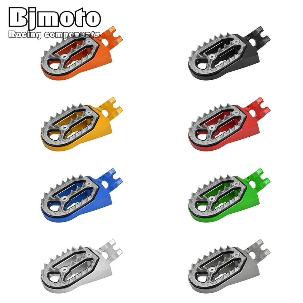 Педали для ног Kawasaki KX250 KLX450 KX250F KX450F KX KXF KLX 250 450 F Honda CR CRF 150R 250R 250X 450R 450X|Подставки под