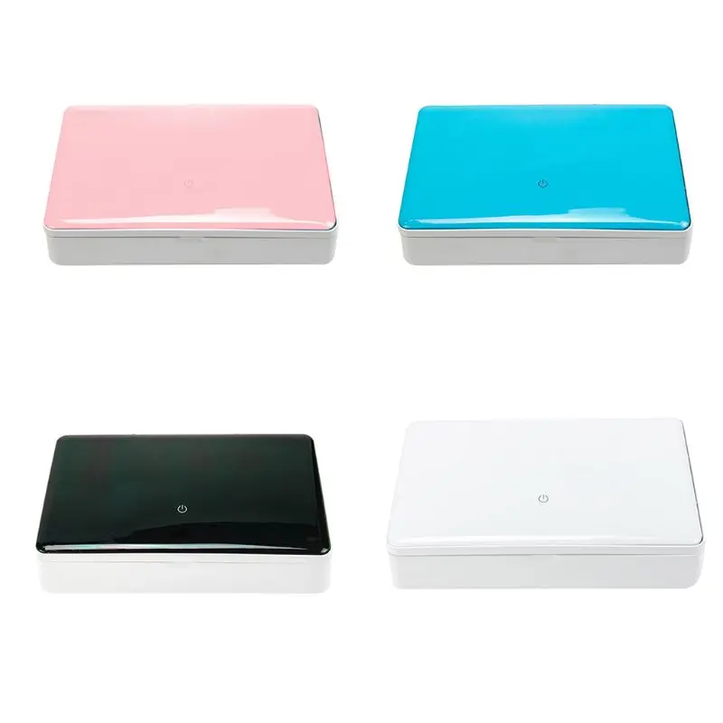 

Touch Screen Sterilization Box UV Disinfection Case Holder Wireless Phone Charger for Face Mask Watch Jewelry