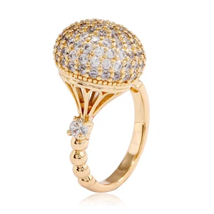 LUALA Luxury Wedding Ring For Women Cubic Zirconia Super Quality Gift Dubai Bridal Ring Jewelry Acce