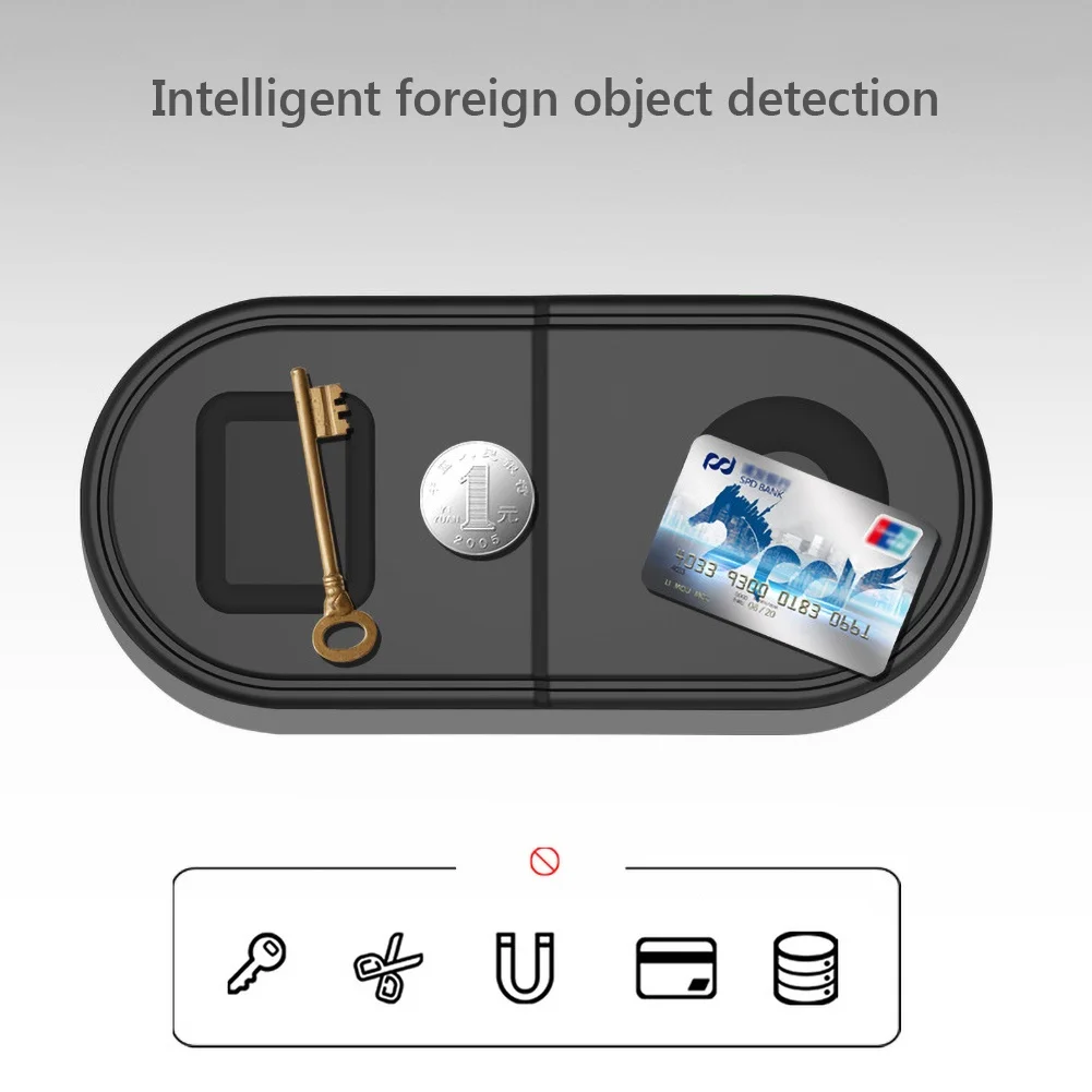 3 в 1 Беспроводное зарядное устройство 10 Вт быстрое подставка для iPhone i Watch