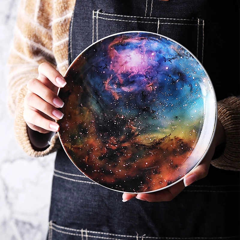 8 inch High Quality Porcelain tableware set plate dinnerware Tableware Cutlery dinner service | Дом и сад