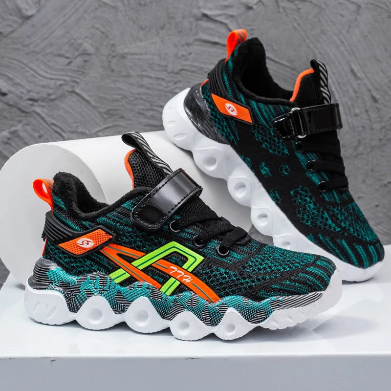 

Kids Running Shoes 2020 Summer Brand Trainers Children Kid Sport Sneakers Walking Boys Breathable Girls Running Shoes 2039