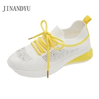 white sneakers size 43 ladies shoes platform wedge vulcanize shoes women platform loafers breathable sneakers girls school shoes