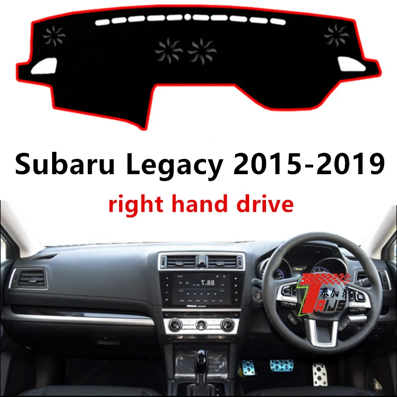 

Taijs правый руль хороший полиэстер материал анти-УФ панель приборной панели автомобиля коврик для Subaru Legacy 2015 2016 2017 2018 2019