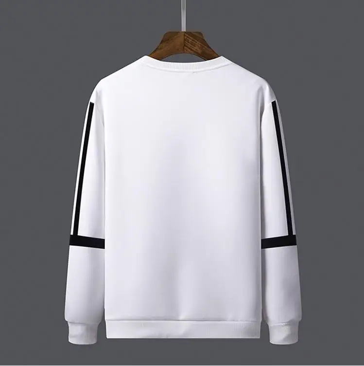 Костюм спортивный мужской однотонный повседневная верхняя одежда свободный