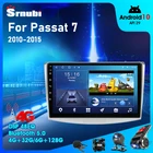 Автомагнитола Srnubi, Android 10, 2 Din, GPS-навигация, DVD, для Volkswagen Passat 7 2010-2015