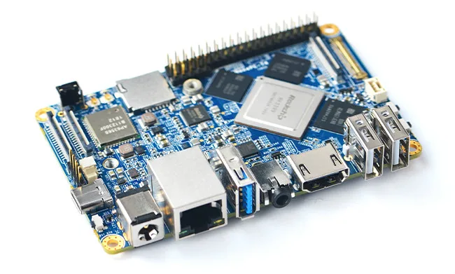 RK3399 NanoPC T4 макетная плата ROS двойная камера 4K воспроизведение Lubuntu Android7 8