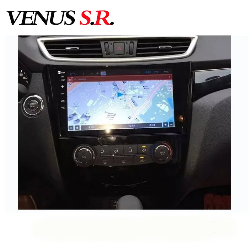 VenusSR Android 8 1 2.5D автомобильный dvd для Nissan кашкара изгой радио 2016 Мультимедиа GPS Радио