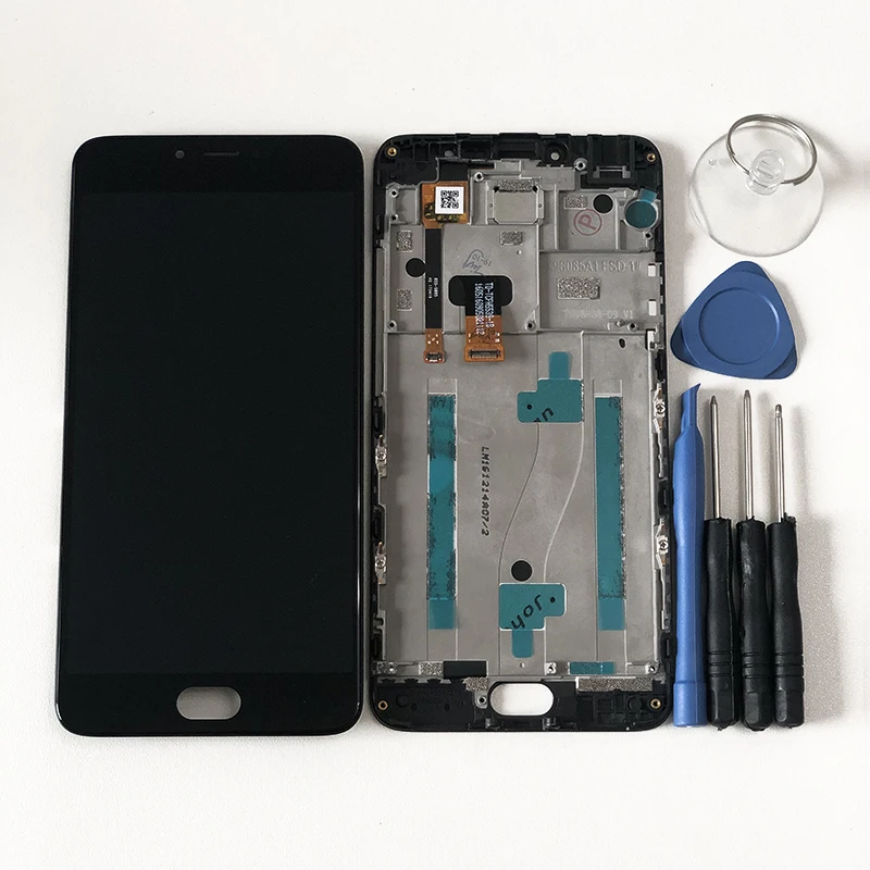M& Sen для 5," Meizu m3 Note M681Q M681H M681C ЖК-дисплей+ сенсорная панель дигитайзер с рамкой(не для L681H