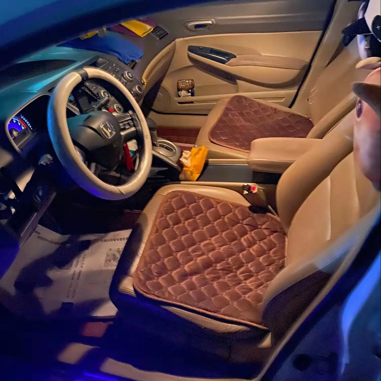 

Фланелевая подставка под сиденье автомобиля с подогревом USB