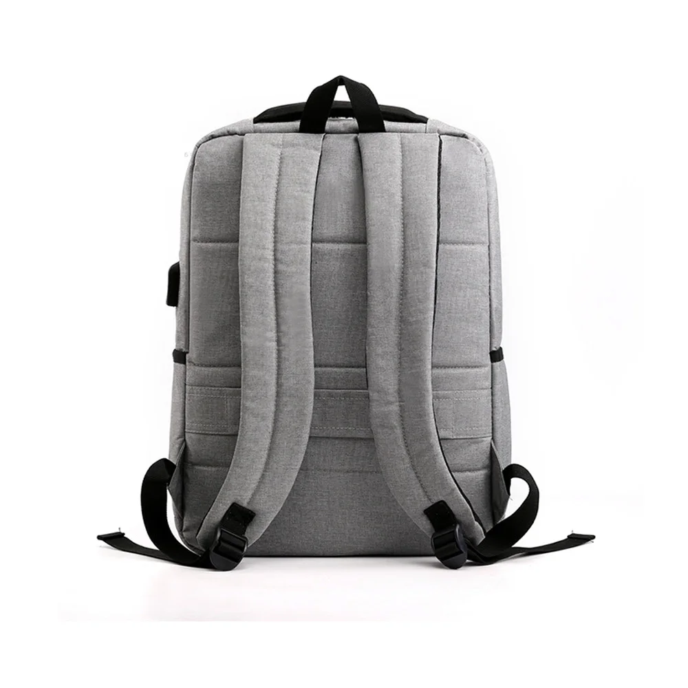 Мужской рюкзак умная сумка модная USB зарядка наушники отверстие большая емкость