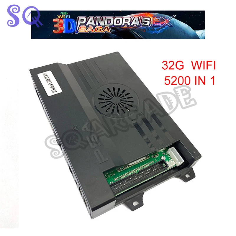 

Оригинальная Pandora 3D Sega Wifi Box 5200 & 6800 & 8000 & 10000 в 1 аркадная игра Neo Geo консоль добавить больше игр 2 игрока