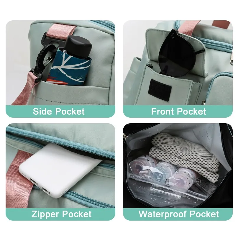 Travel Bag Hand Luggage Duffle Bag Waterproof Sports Bags Fitness Yoga Gym Bag Large Handbag Women Carry On Suitcase