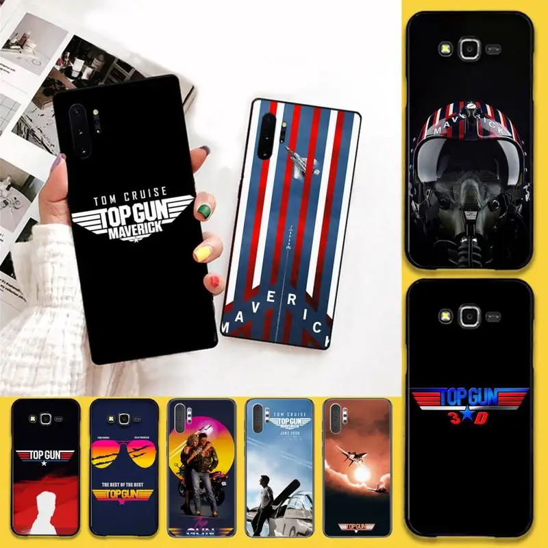 Top Gun Maverick Tom круиз мягкий чехол для телефона Samsung Note 7 8 9 10 Lite Plus Galaxy J7 J8 J6 2018