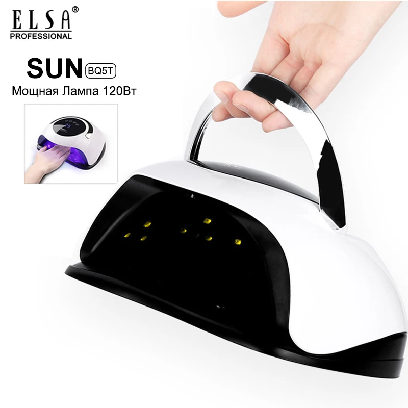 УФ лампа для сушки гель лака ногтей с инфракрасным датчиком и таймером|Сушилки
