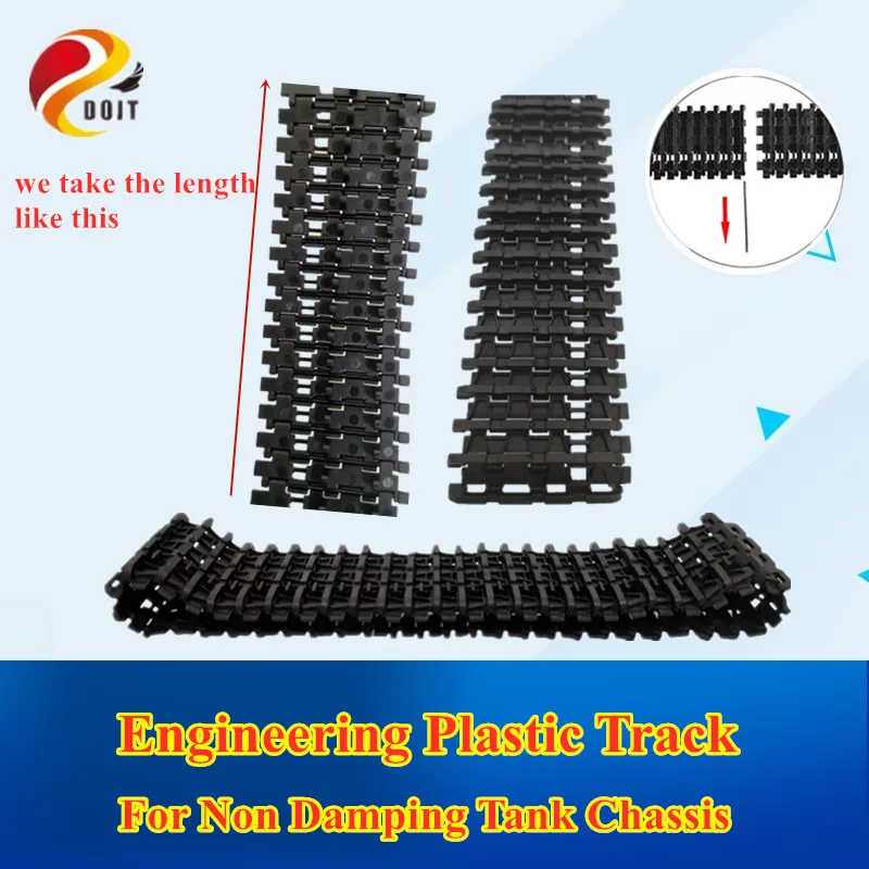 Пластмассовая гусеница для робота аксессуар шасси цепь резьба колесо гусеничной
