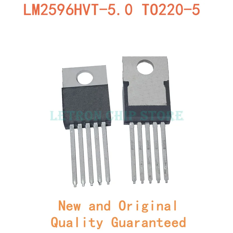 

10PCS LM2596HVT-5.0 TO220 LM2596HVT-5V TO-220 2596HVT-5.0 2596HVT-5V TO-220-5 original and new IC Chipset