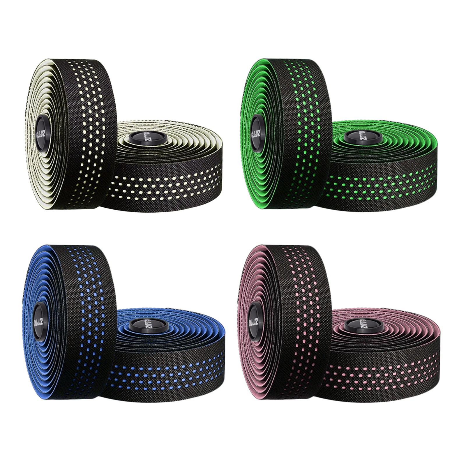 

2x EVA PU Bike Handlebar Tapes Bar Tapes Handle Wraps Anti Damping Wrap
