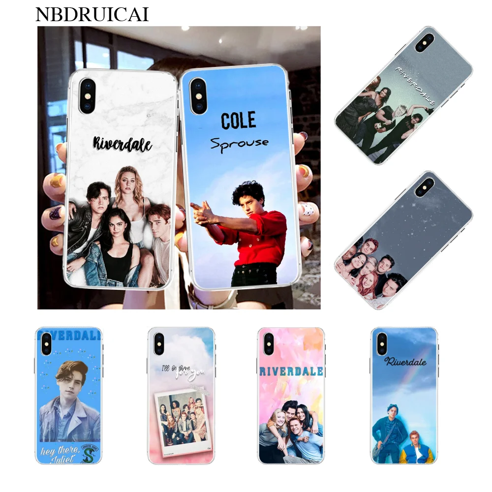 

NBDRUICAI Riverdale South Side Serpents Soft Silicone Black Phone Case for iPhone 11 pro XS MAX 8 7 6 6S Plus X 5S SE XR cover