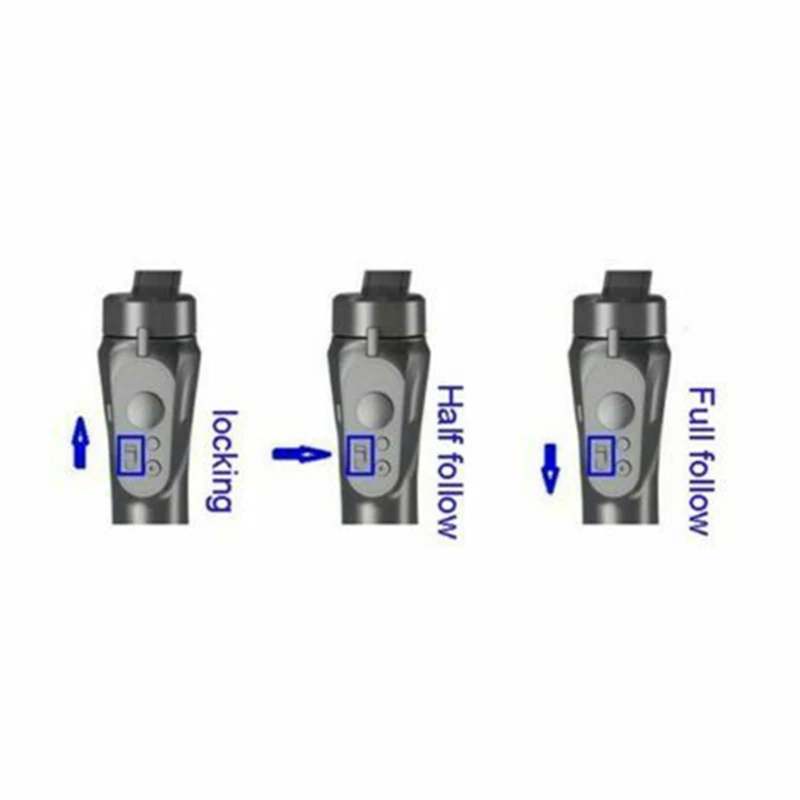 Phone Stabilizing Holder 3 Axis Handhold Gimbal Stabilizer Handle for iPhone Samsung Huawei | Электроника