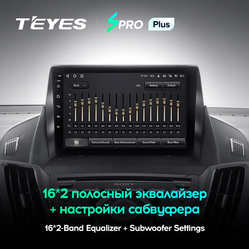 TEYES SPRO Plus Штатная магнитола For Форд Куга Эскейп Ford Kuga 2 Escape 3 2012 - 2019 Android 10 до 8-ЯДЕР 4 +