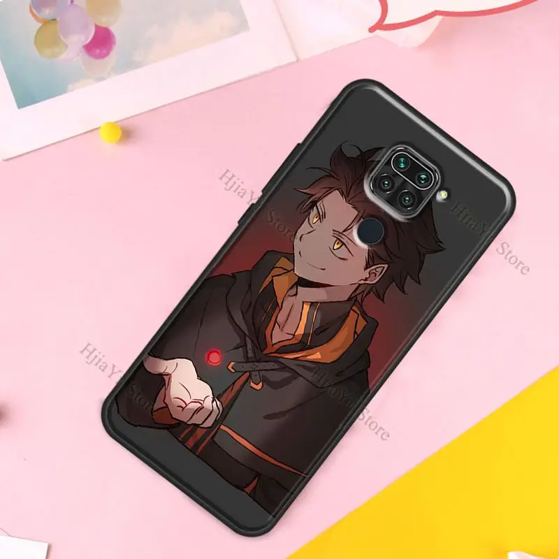 Чехол для телефона Natsuki Subaru Re Zero Xiaomi Redmi Note 11 Pro 7 8 9 10 9S 10S чехол 9A 9C 9T | Мобильные