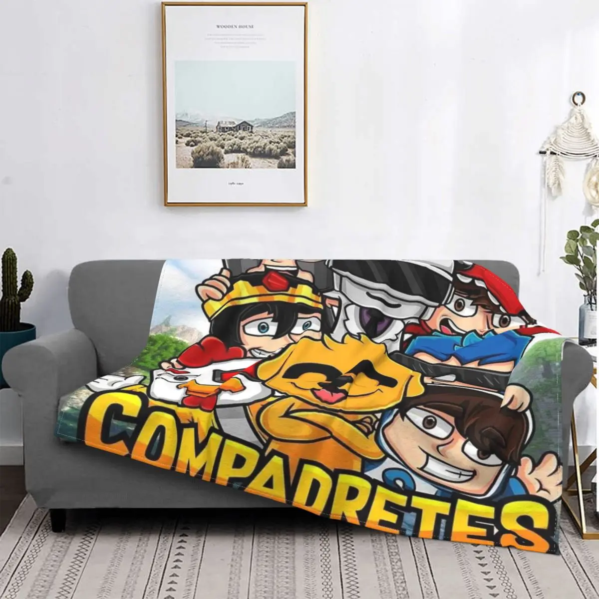 

Mikecrack-colcha a cuadros para sofa, manta Kawaii de lino y algodón, toalla de playa de lujo, 2086