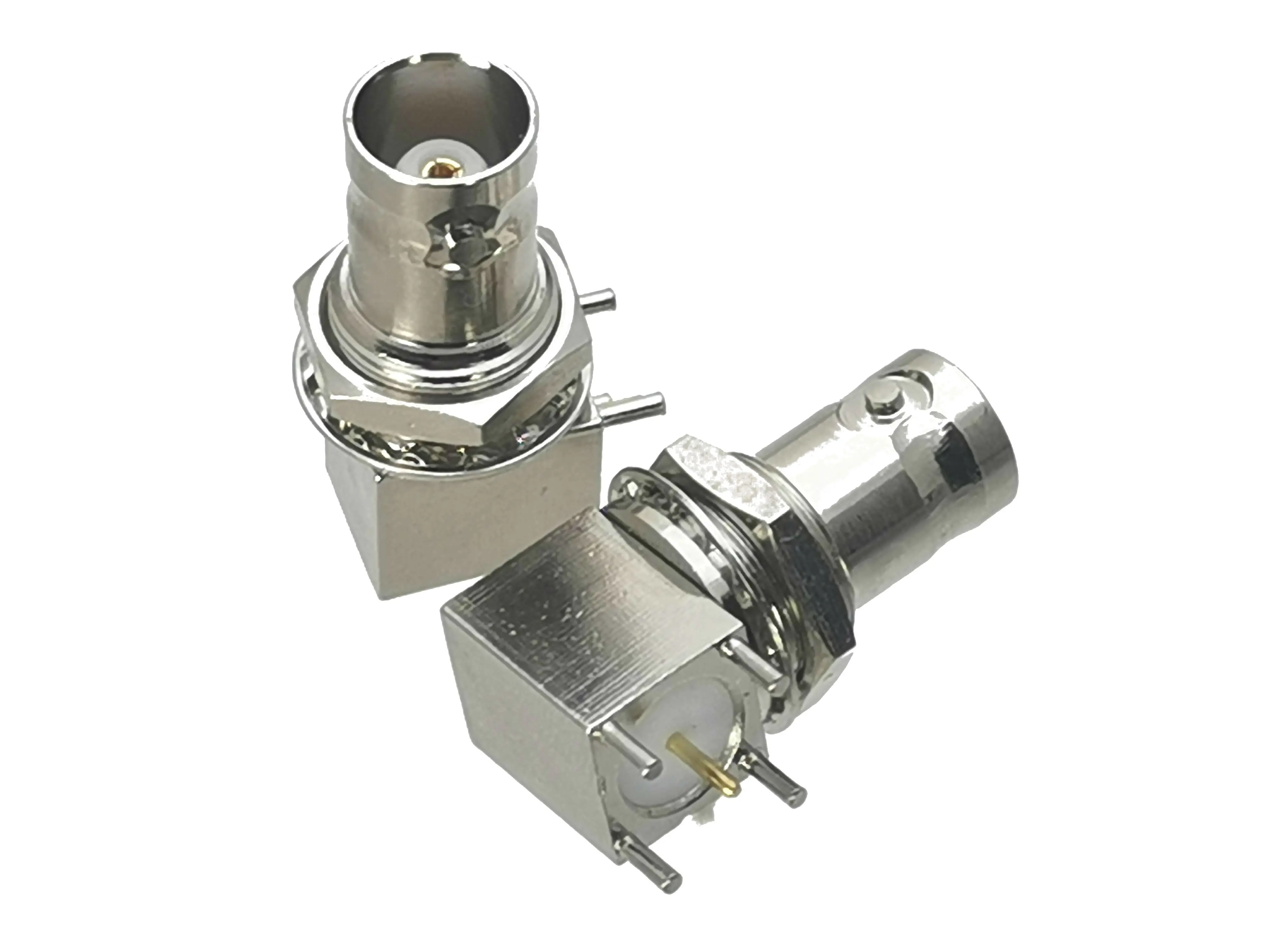 

1 шт. разъем BNC, гнездовая гайка, перегородка под прямым углом, стандартный радиочастотный адаптер, коаксиальный, высокое качество