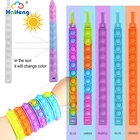 Новые игрушки-фиджеты, браслет для детей, игрушка для декомпрессии с пузырьками, игрушка для взрослых, сенсорная игрушка, подарок для детей