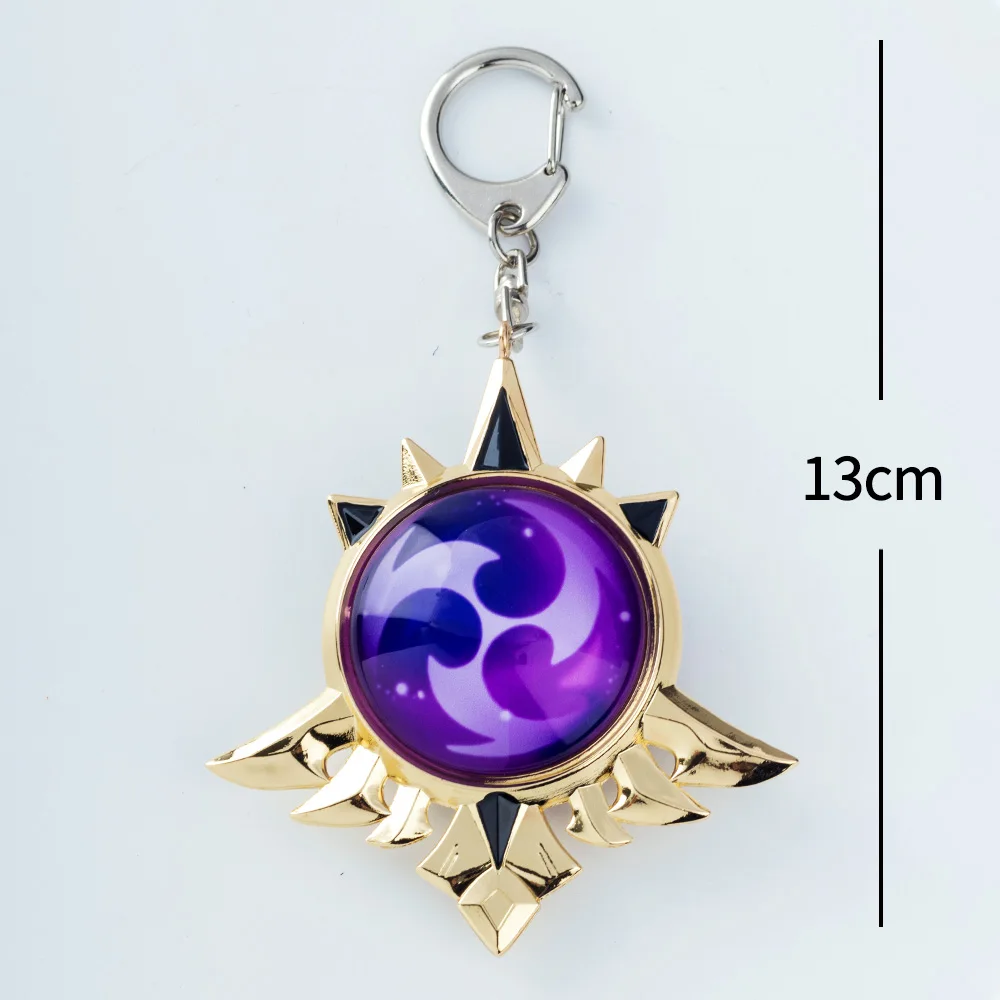 Genshin Impact Eyes Of God, металлические брелки, брелок Mondstadt Liyue Harbor, аксессуары для аниме, сумка, Подвесные Брелки, высокое качество (art.: 3920b84f0fa72) - 3920b84f0fa72