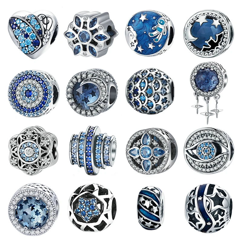 

Браслеты женские из серебра 925 пробы с бусинами в виде снежинок