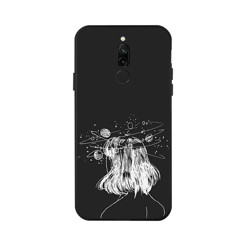 Фото Ojeleye Черный силиконовый чехол для Xiao mi Red 8 s противоударный телефона 8A Note 9 Pro Ojeleye Черный силиконовый чехол для Xiao mi Red 8 s противоударный телефона 8A Note 9 Pro