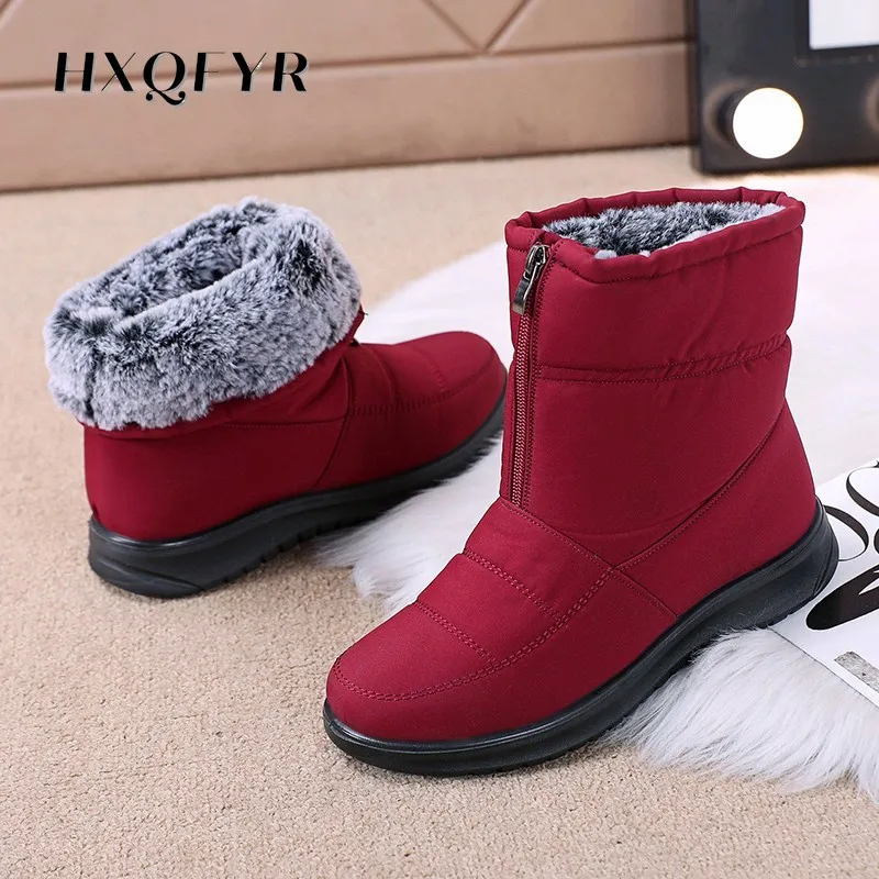 

Женские ботинки с коротким плюшем, повседневные ботинки-гладиаторы на платформе, с мехом, на низком каблуке, римские ботинки челси для снега...