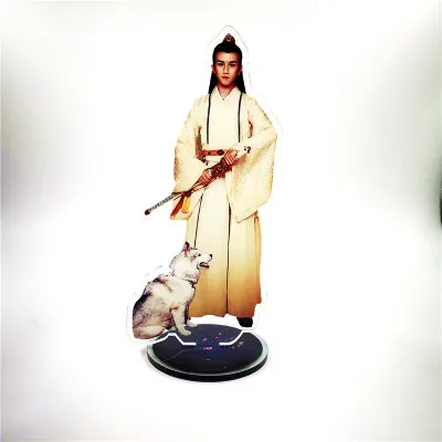 2-Jin Ling Grandmaster of Demonic Cultivation брелок untamed Lan Wangji Wei Wuxian акриловое кольцо для ключей mo dao zu shi брелок llaveros - Цвет: 2-Jin Ling