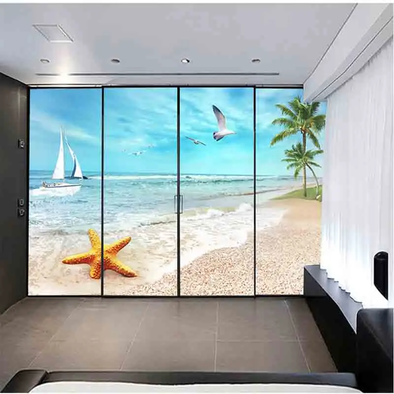 Индивидуальная скользящая фотопленка Электростатическая изоляция для балкона