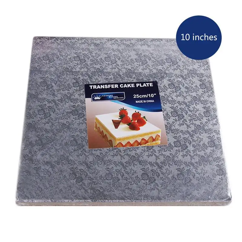 2019 новая утолщенная квадратная Нижняя подставка для торта Удобная жесткая