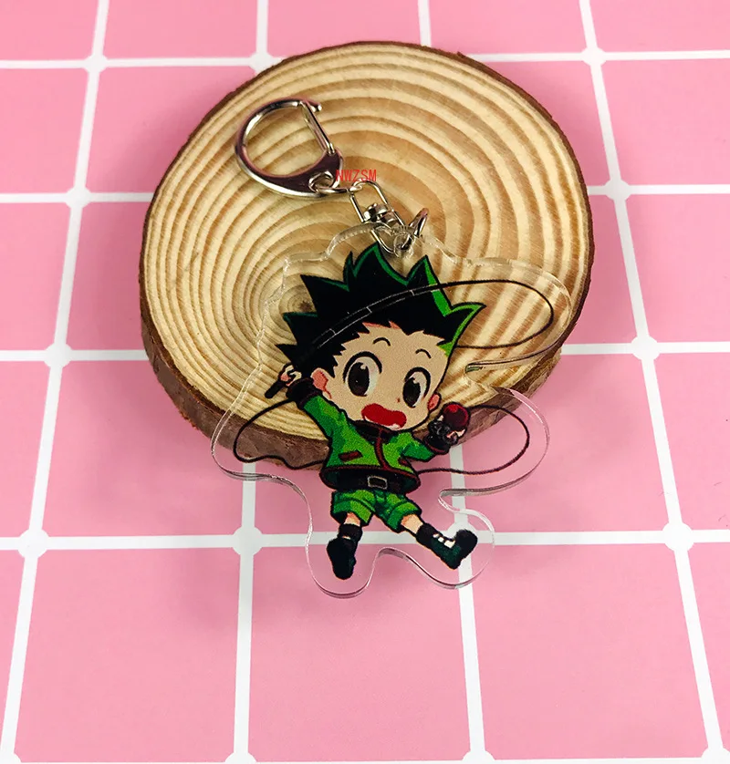 Аниме HUNTER X Killua Irumi Hisoka Милая акриловая фигурка подвеска брелок Коллекционная
