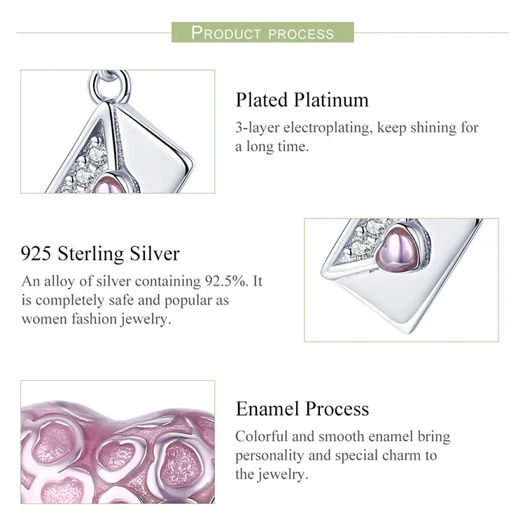 Женский браслет из серебра 925 пробы с эмалью и бусинами | Украшения аксессуары