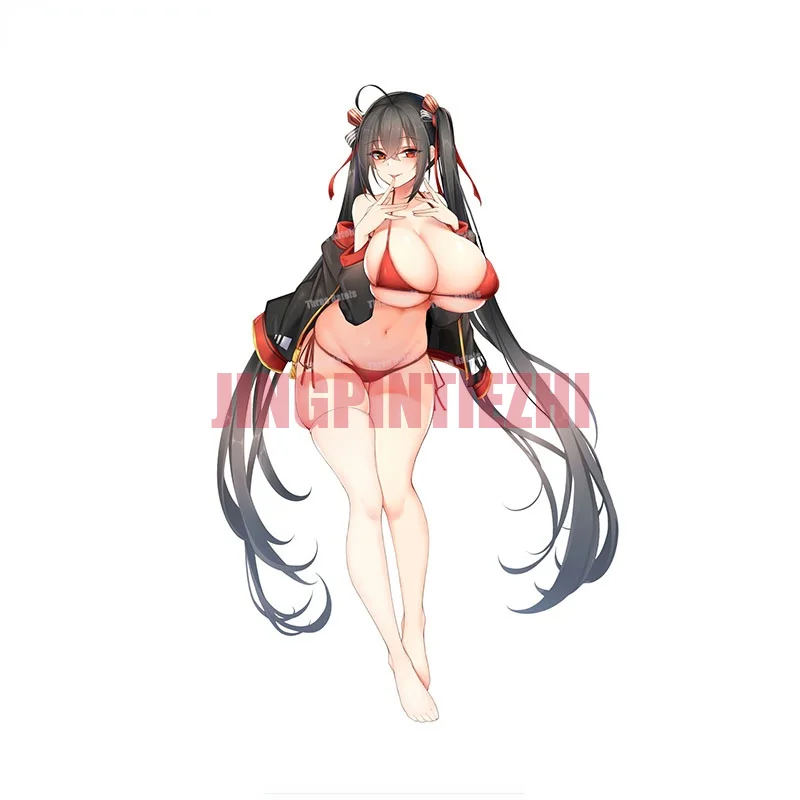 

Sexy Gir for Azur Lane Bikini Breast Hold Chixiao Open Shirt Sawimsuits Taihou Car Stickers Vinyl Motorcycle Decal