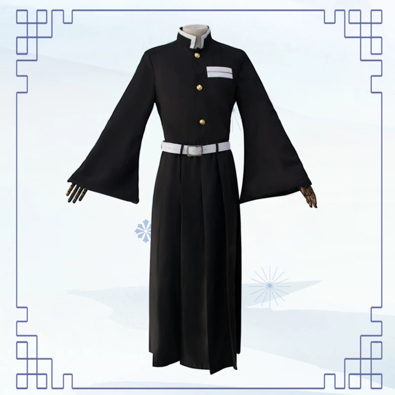 Anime Kimetsu no Yaiba Demon Slayer Tokitou Muichirou Cosplay Costume Men Women Halloween Christmas Uniforms |