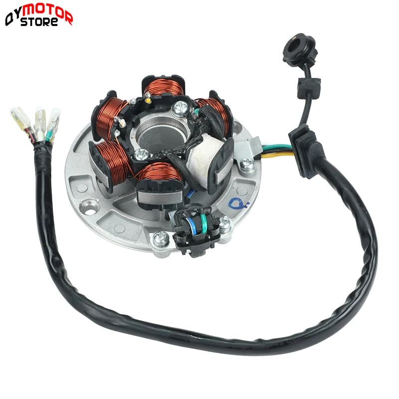 Двигатель LF140 6 катушек статор зажигания для Lifan 140 140cc 1P55FMJ горизонтальные
