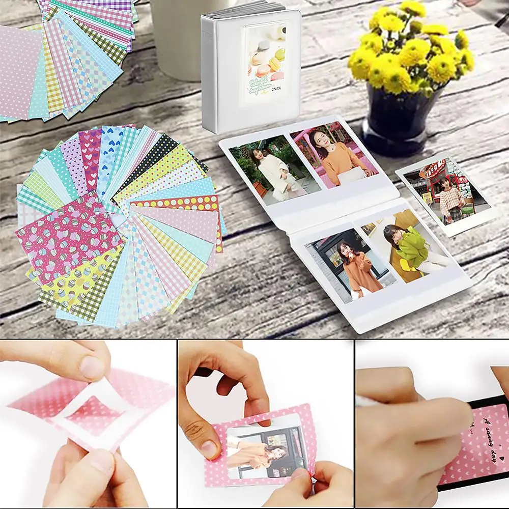 100/200 карманы фотоальбом с рисунками из мультфильмов Interleaf Тип 5/7 дюймов DIY Скрапбукинг Свадебные детские фото альбом для хранения чехол подарки