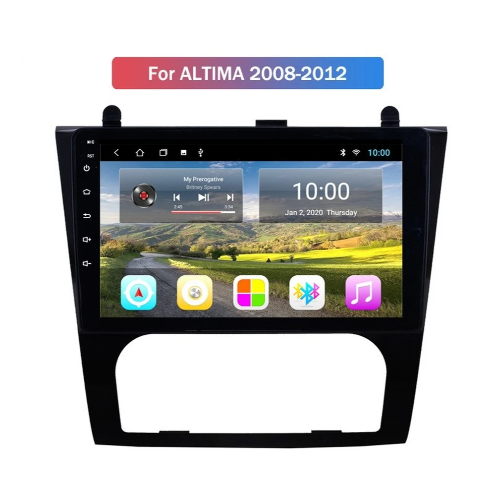 Автомобильный мультимедийный плеер 6G + 128G Android 10 0 для Nissan Atima 2008-2012 автомобильный