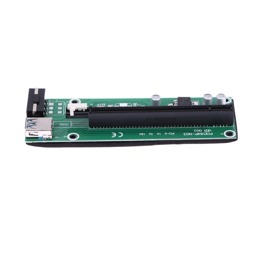 2021 PCI-E удлинитель PCI Express 1X 16X адаптер Простая установка подключаемый устойчивый к